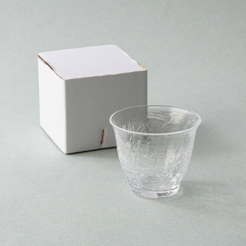 にほんものストアオリジナル 氷紋硝子 SAKEグラス 4個セット ※1188円お得 - にほんものストア